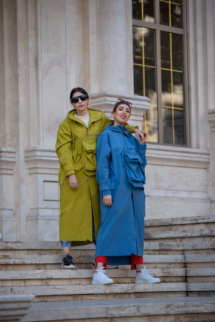 Stutterheim Stockholm Raincoat in navy blue